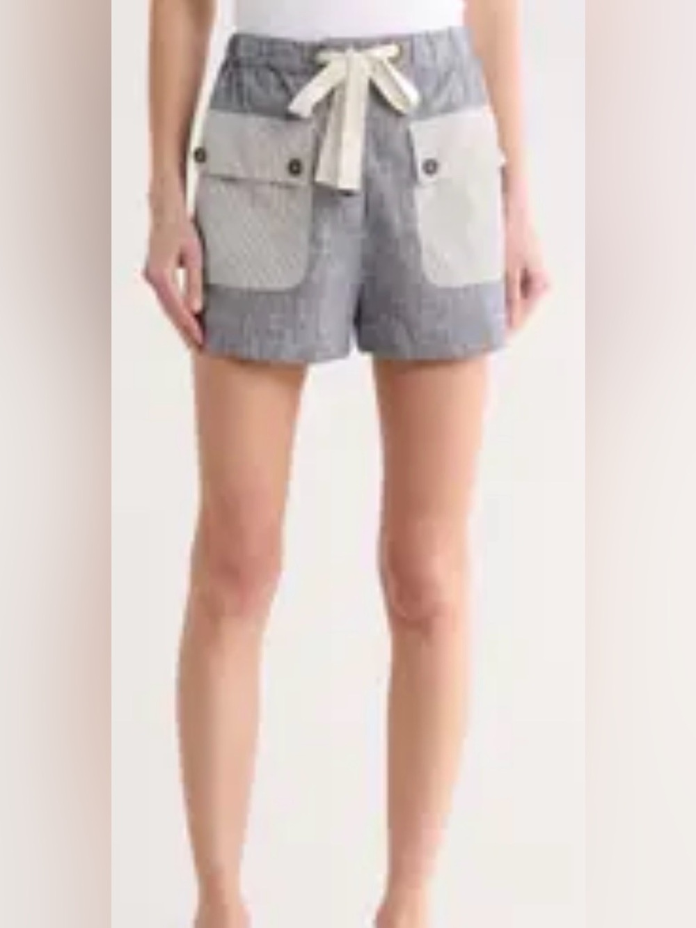 Ulla Johnson Gracie Contrast Shorts Sz 12